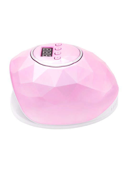 UV LED lampa Shiny 86W růžová perleťová