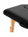 Komfort Activ Fizjo Lux wooden foldable massage table, 3 segments, 190x70, black