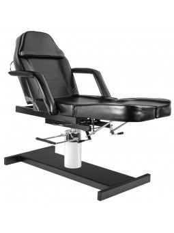 Fotel kosmetyczny hyd. A 210C pedi czarny