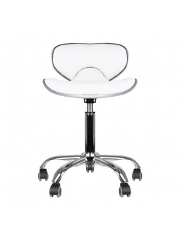 Gabbiano taboret kosmetyczny Q-4599 biały