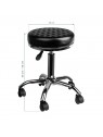 AM-302 diamond black beauty/hairdressing stool