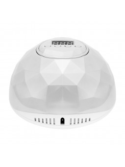 Lampa UV LED Shiny 86W biała/srebrna perła