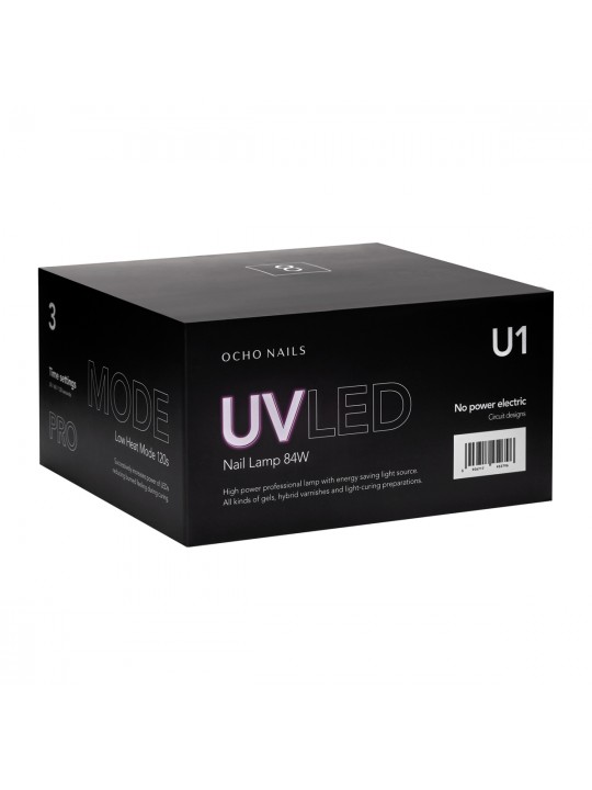 UV LED OHO NAILS 8 Bílá 84W