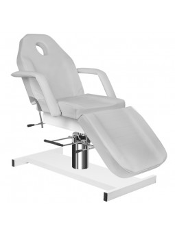 Fotel kosmetyczny hyd. A 210 szary