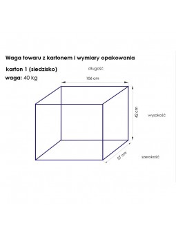 Fotel kosmetyczny hyd. A 210 szary