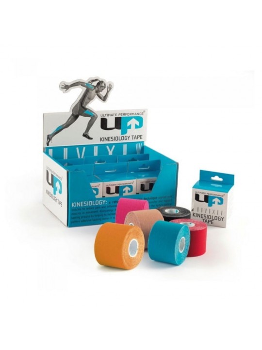 Kinesiology Tape 50mm x 5m - ROŽINĖ reabilitacinė juosta