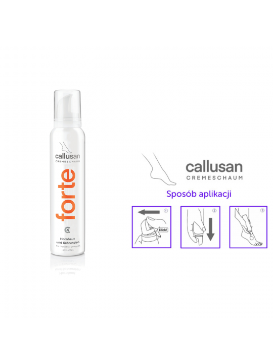 Callusan Forte - Foam Cream 175 ml NEON Limited Edition