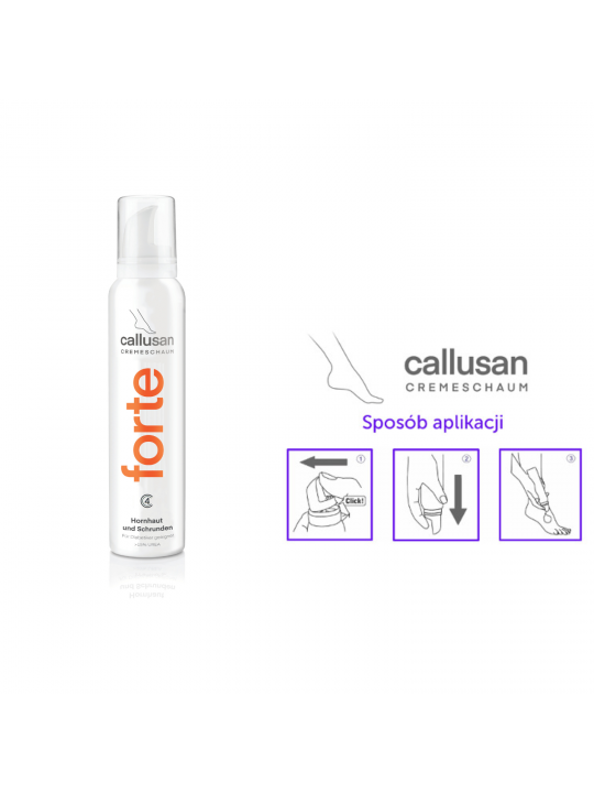 Callusan Forte - Pěnový krém 175 ml NEON Limited Edition