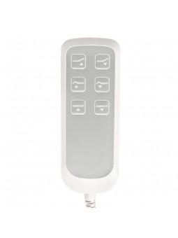 Fotel kosmetyczny elektr. 2240 Eclipse 4 siln. biały