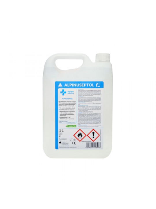 ALPINUS Alpinuseptol Neutral 5L - preparation for disinfection of surfaces and medical equipment