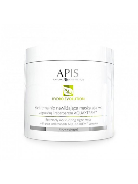 Apis hydro evolution extremely moisturizing algae mask with pear and rhubarb aquaxtrem™ 200 g