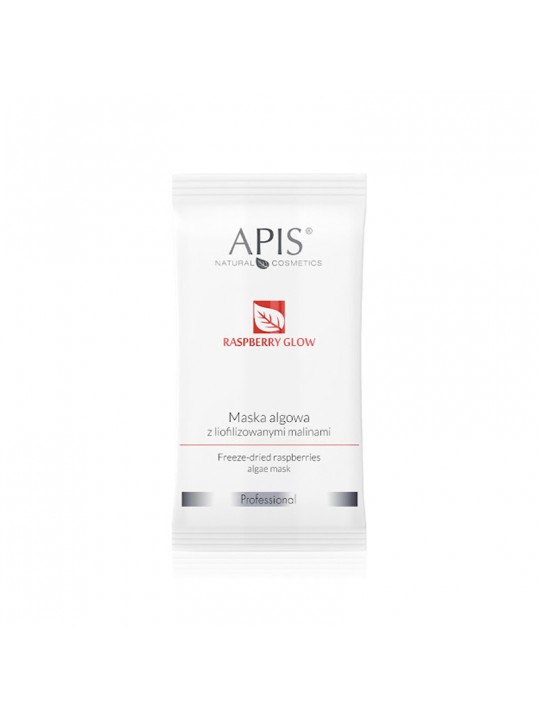 Apis Raspberry Glow, Algenmaske mit gefriergetrockneten Himbeeren 20 g