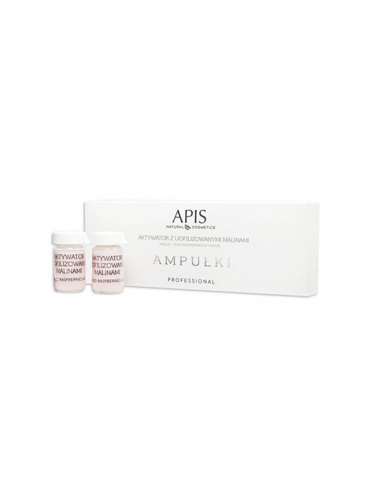 Apis activator ampoules with freeze-dried raspberries 5 pcs.