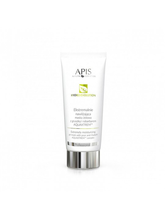 Apis hydro evolution extremely moisturizing gel mask with pear and rhubarb aquaxtrem™ 200 ml