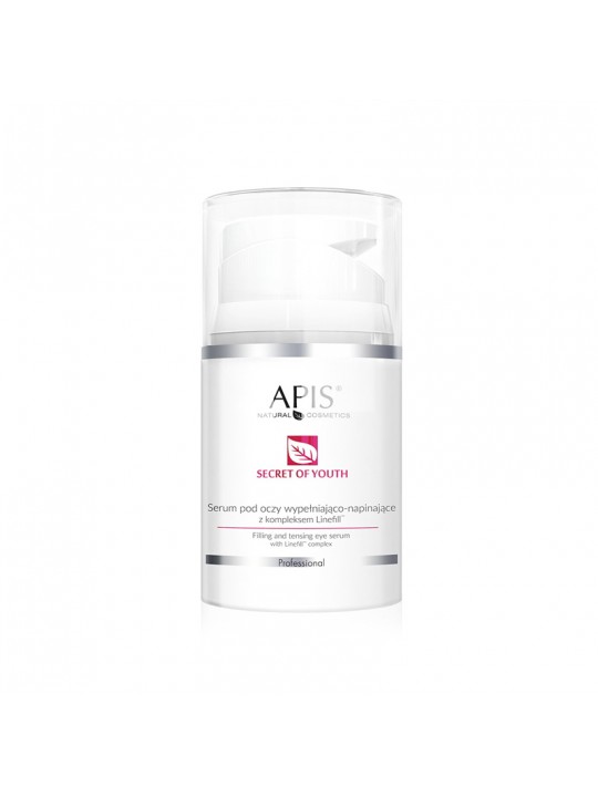 Apis secret of youth filling and smoothing eye serum with linefill complex 50 ml