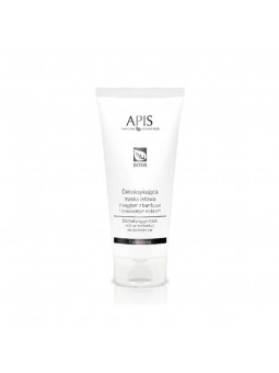 Apis detoxifying gel mask with bamboo charcoal and ionized silver 200 ml