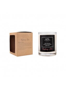 Apis natural soy candle raspberry glow 220 g