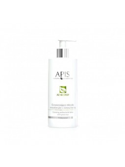 Apis acne-stop valomasis antibakterinis pienas. su žaliąja arbata 500 ml