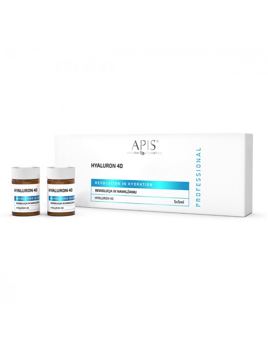 Apis fiole revoluție în hialuron hidratant 4d 5 x 5 ml