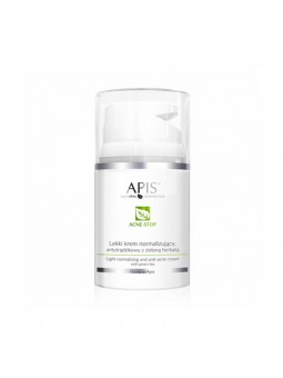 Apis leichte normalisierende Anti-Akne-Creme - grüner Tee 50 ml