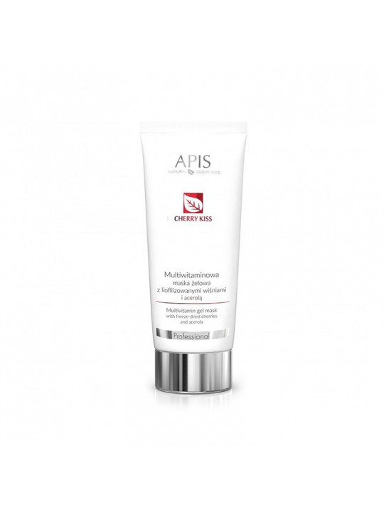 Apis Multivitamin-Gelmaske mit gefriergetrockneten Kirschen und Acerola 200 ml