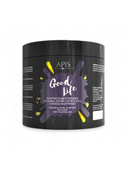 Apis good life čistící peeling na tělo, ruce a nohy, 700 g