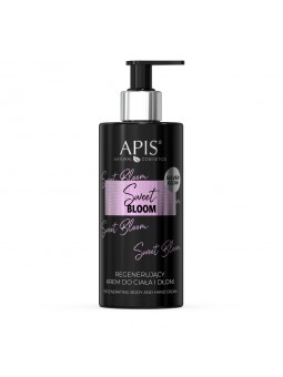 Crema regeneranta de corp si maini Apis sweet bloom 300 ml