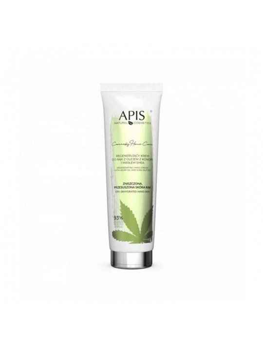 Apis cannabis home care regenerating hand mask with hemp oil and shea butter 200 ml