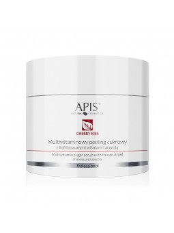 Apis multivitamin sugar scrub with freeze-dried cherries and acerola 220 g