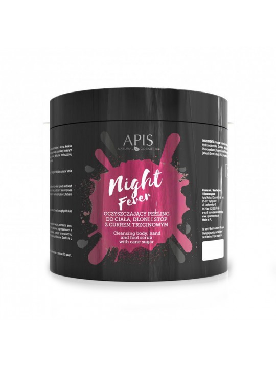 Apis night fever cleansing peeling for body, hands and feet, 700 g