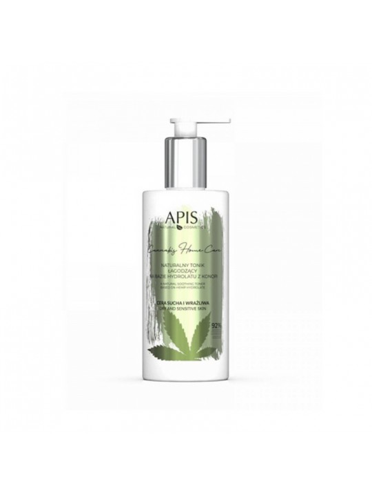 Apis cannabis home care natural soothing tonic based on hemp hydrolate 300 ml