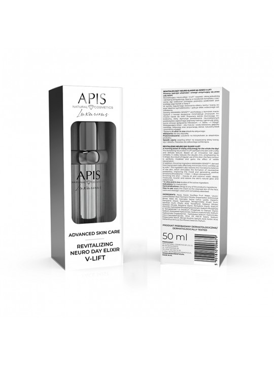 Apis Advanced Skin Care revitalisierendes Neuro-Elixier für den Tag V-LIFT 50 ml