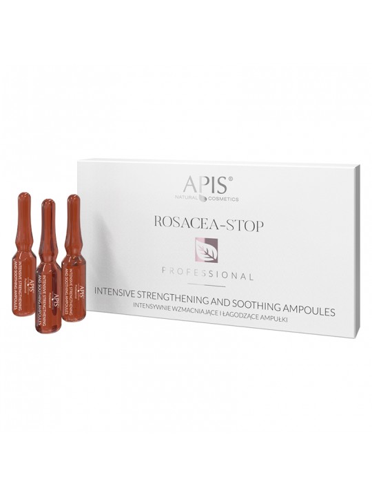 Apis rosacea - Stopp intensiv stärkende und beruhigende Ampullen 10 x 3 ml