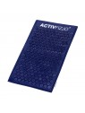 ActivFizjo premium natural acupressure mat, navy blue, with a pillow