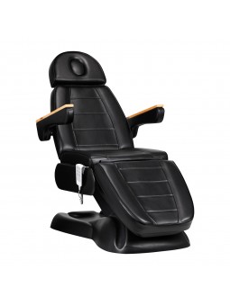 SILLON Lux 273b elektrischer Kosmetikstuhl, 3 Motoren, schwarz