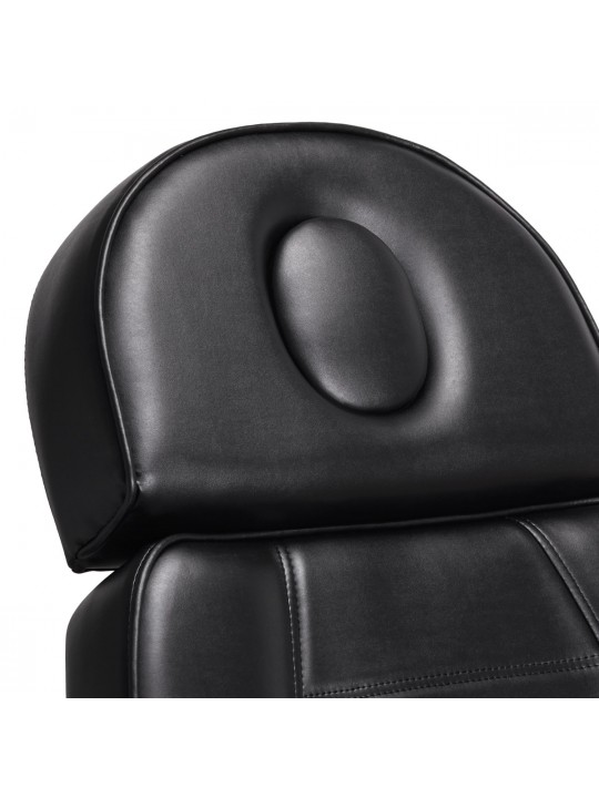 Fotel kosmetyczny elektryczny SILLON Lux 273b 3 silniki czarny