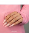 Makear 3D Nails Decoration 04 - nail stickers with rhinestones
