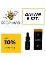 Prop-Mad Propolis-Extrakt 40 % 10 ml – Set mit 6 Stück.