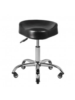 Gabbiano hairdressing stool A450 black
