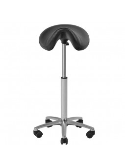 Gabbiano Taboret kosmetyczny-fryzjerski 001B czarny wysoki