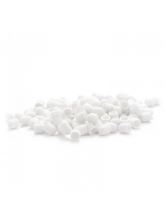 Exo abrasive cap 10 mm/60 100 pcs. Hard Cap white