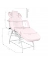 Ivette pink eyelash treatment chair