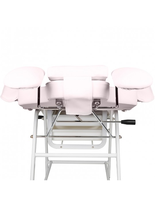 Ivette pink eyelash treatment chair