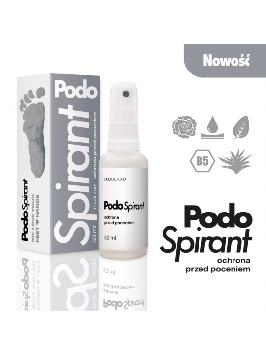 Podoland PodoSpirant 50 ml - Ochrona przed poceniem