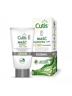 CUTIS E - EGZEMA Конопляна мазь 17% + CBD 120 мл