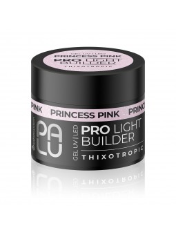 Palu Gel Pro Light Builder Thixotropic Princess Pink UV/LED - Багатофункціональний будівельний гель для укладання нігтів 90г