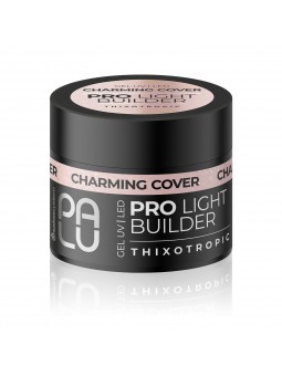 Palu Gel Pro Light Builder Thixotropes, charmantes Cover UV/LED - Multifunktionales Aufbaugel für das Nagelstyling, 90 g