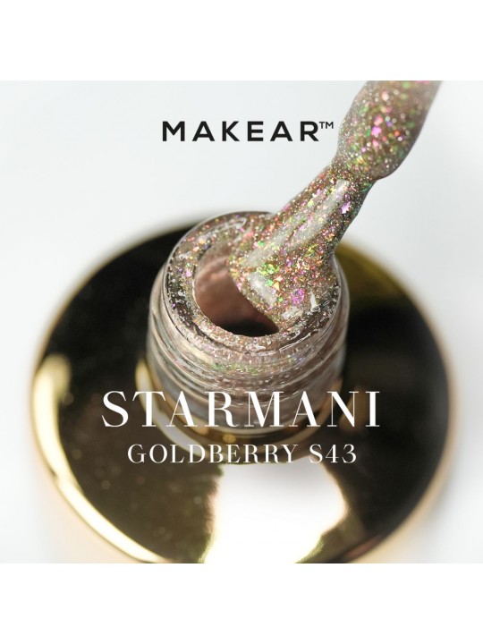 Лак для нігтів Makear Hybrid 8 мл - Shinell Starmani S43