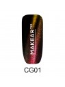 Makear Hybrid nail polish 8ml - Cat Eye Galaxy 01
