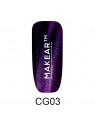 Лак для нігтів Makear Hybrid 8 мл - Cat Eye Galaxy 03